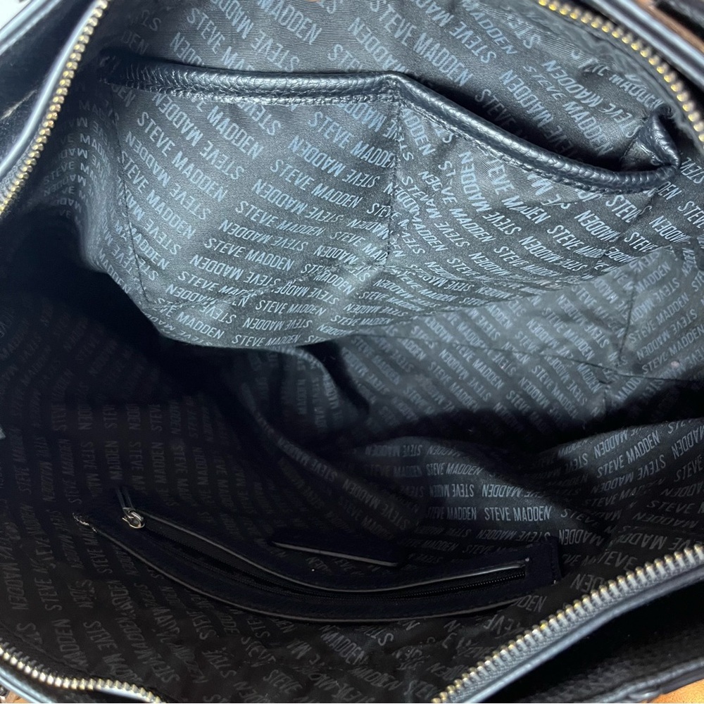 BLACK STEVE MADDEN TOTE - Picture 8 of 12